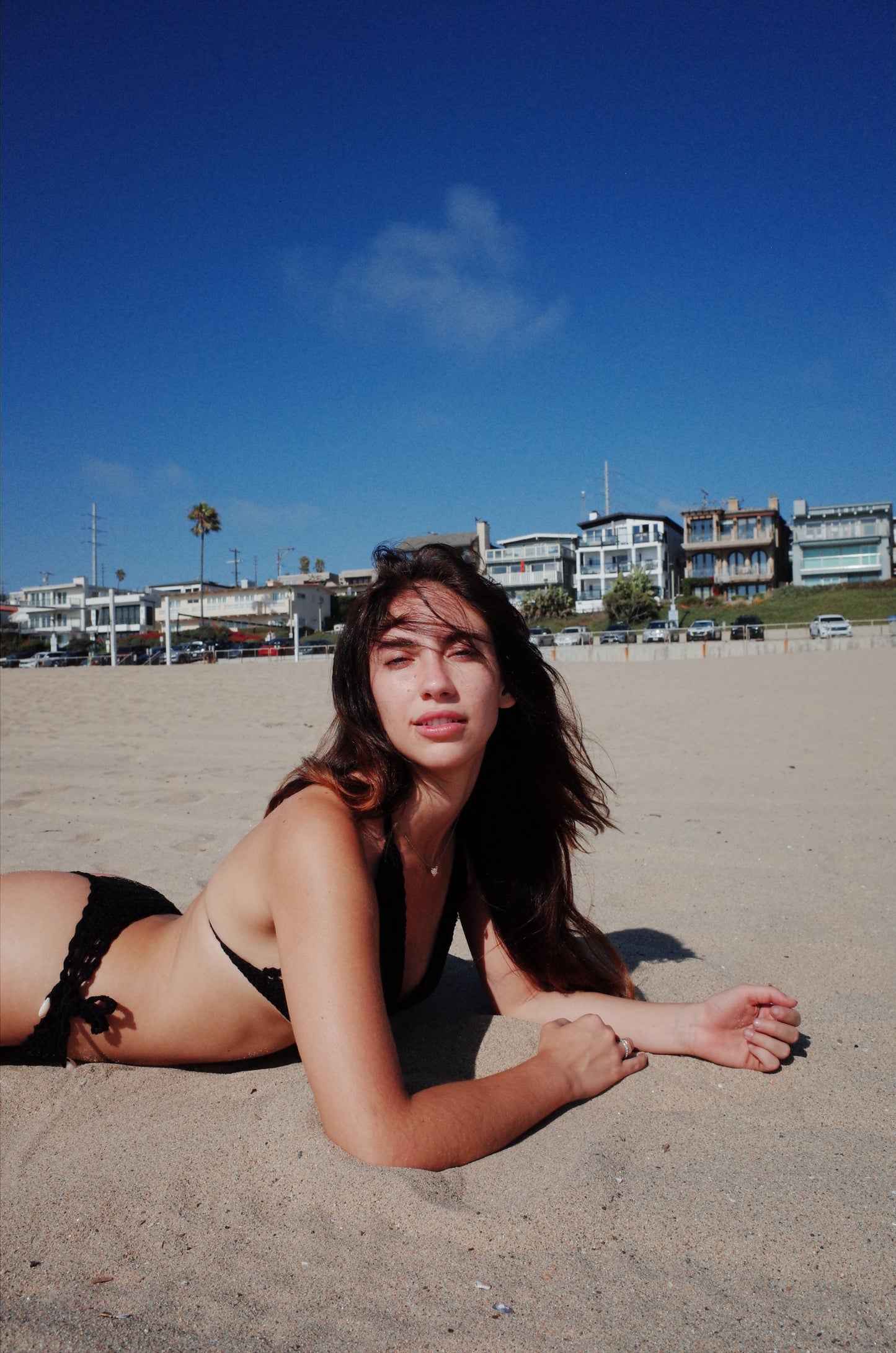 handmade organic cotton crochet knit beach bikini set π
