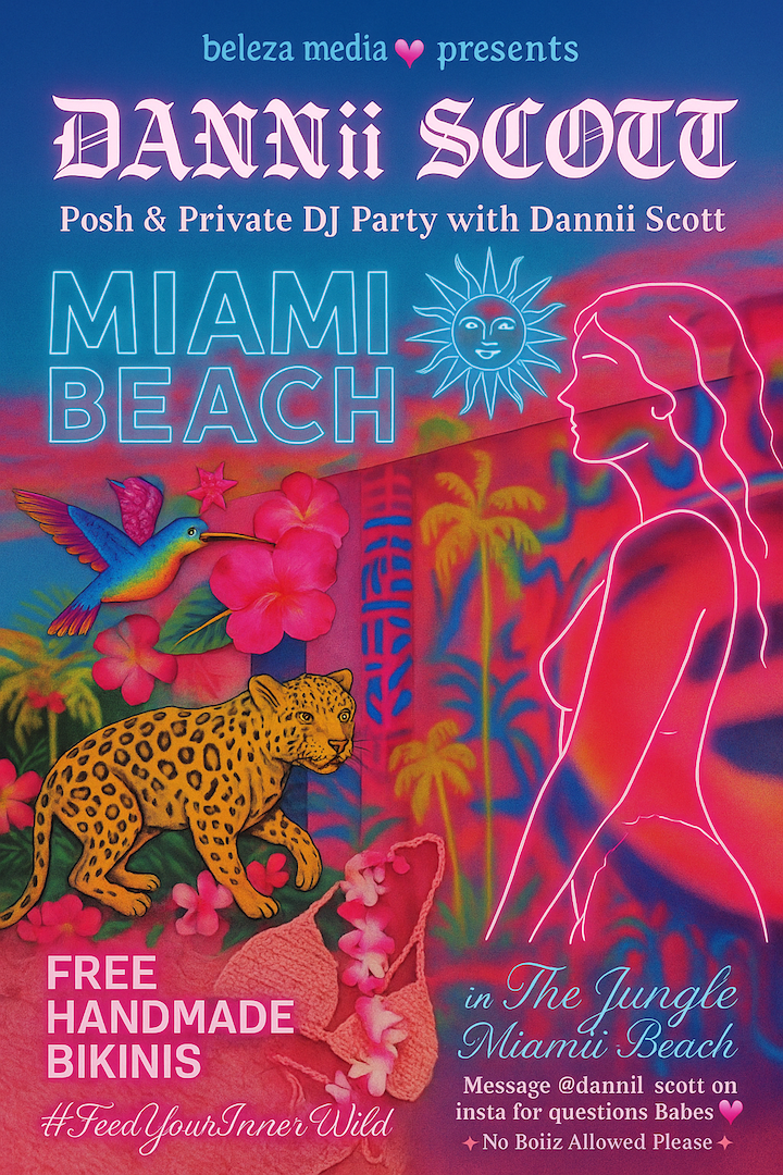 Posh & Private DJ Party with Dannii π