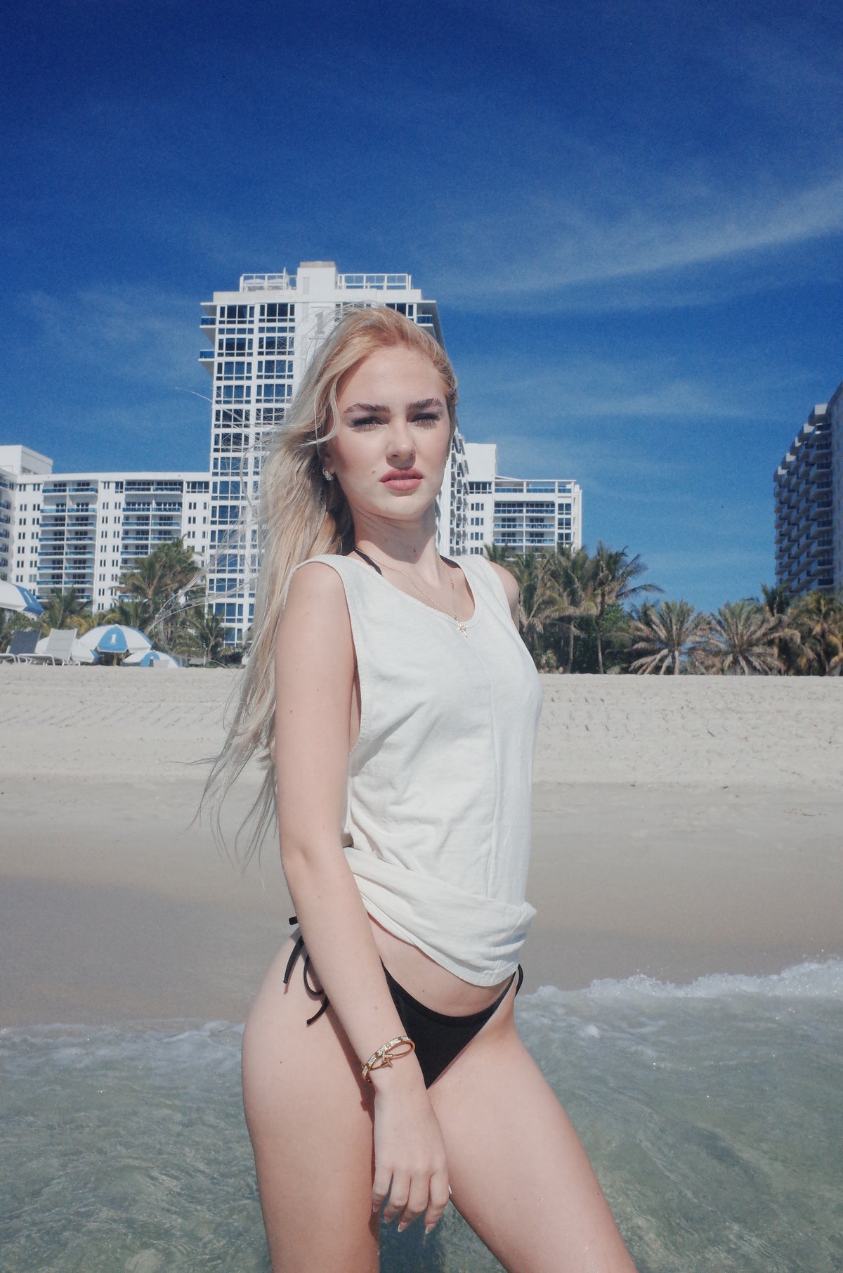 handmade organic hemp cotton beach tank top